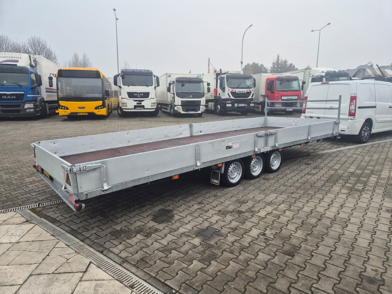 Alu. Trailer VBT35-3 Vlemmix VBT35-3 - Remolque plataforma/ Caja abierta: foto 4 Alu. Trailer VBT35-3 Vlemmix VBT35-3 - Remolque plataforma/ Caja abierta: foto 4