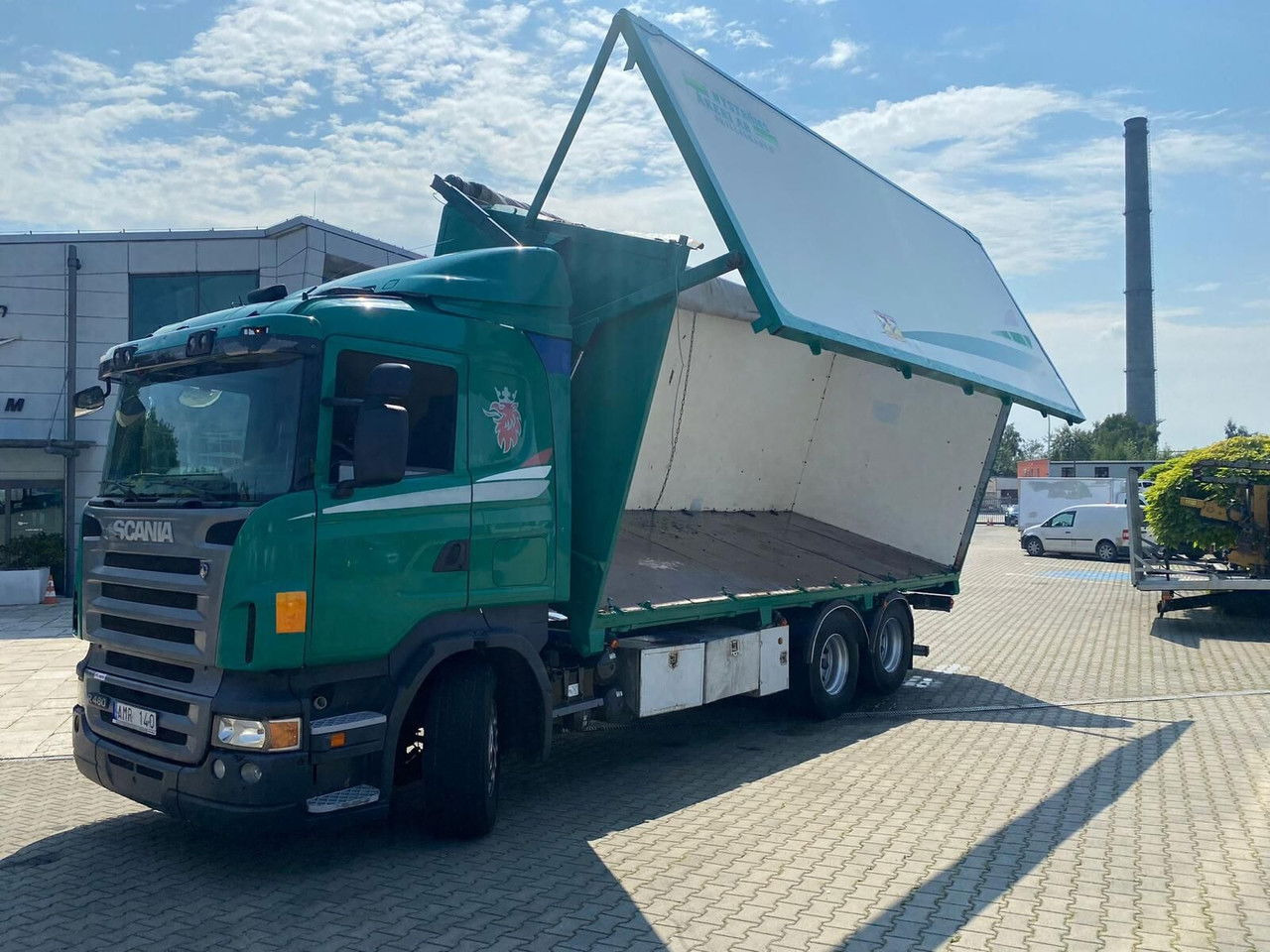 SCANIA Scania R480 E4 / Grain Side Kipper / Frame 7.2m Long - Camión: foto 1 SCANIA Scania R480 E4 / Grain Side Kipper / Frame 7.2m Long - Camión: foto 1