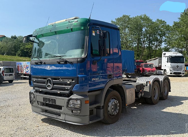 Mercedes-Benz Actros 2655 6X4 - V8 - tipp. hydr. - Cabeza tractora: foto 1 Mercedes-Benz Actros 2655 6X4 - V8 - tipp. hydr. - Cabeza tractora: foto 1