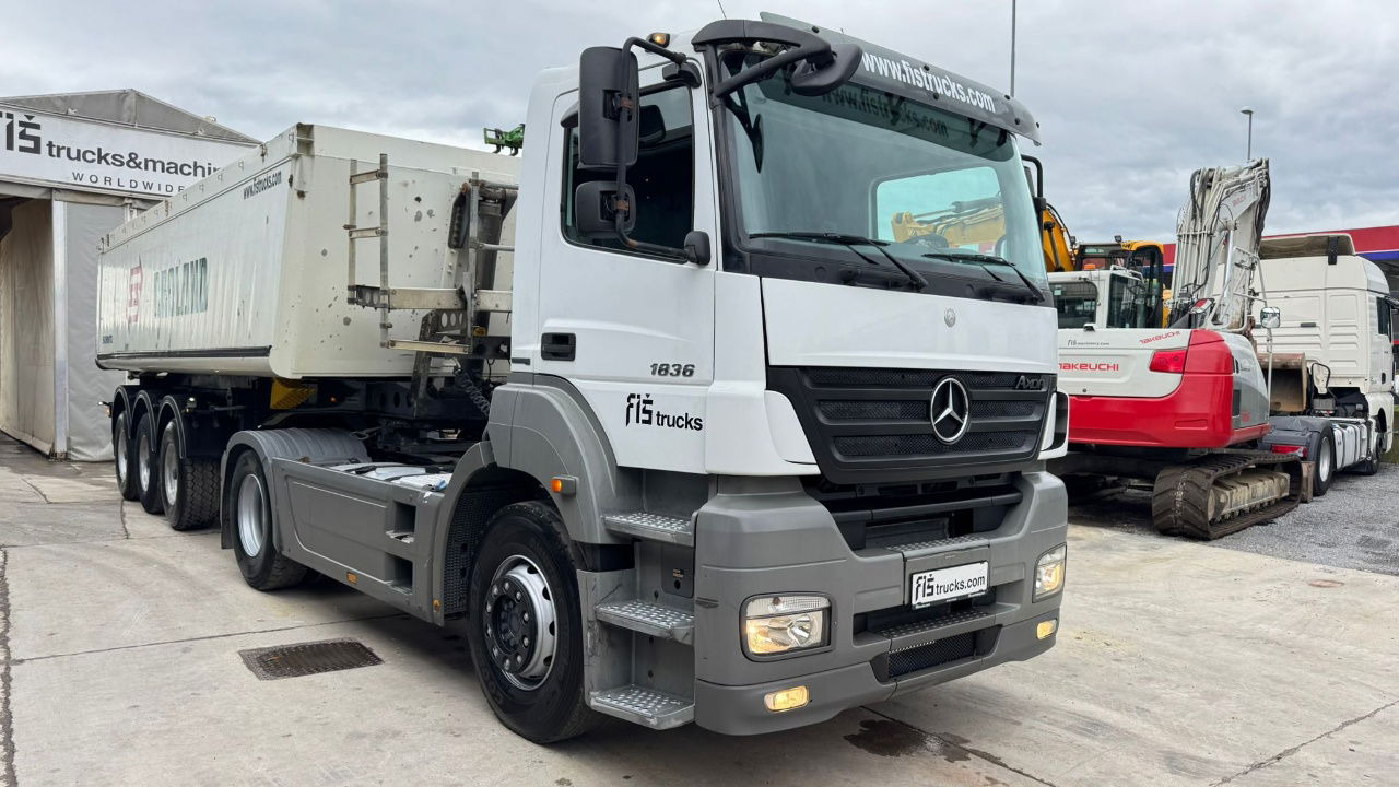 Mercedes-Benz Axor 1836 4x2 tipper hydraulics - Cabeza tractora: foto 3 Mercedes-Benz Axor 1836 4x2 tipper hydraulics - Cabeza tractora: foto 3