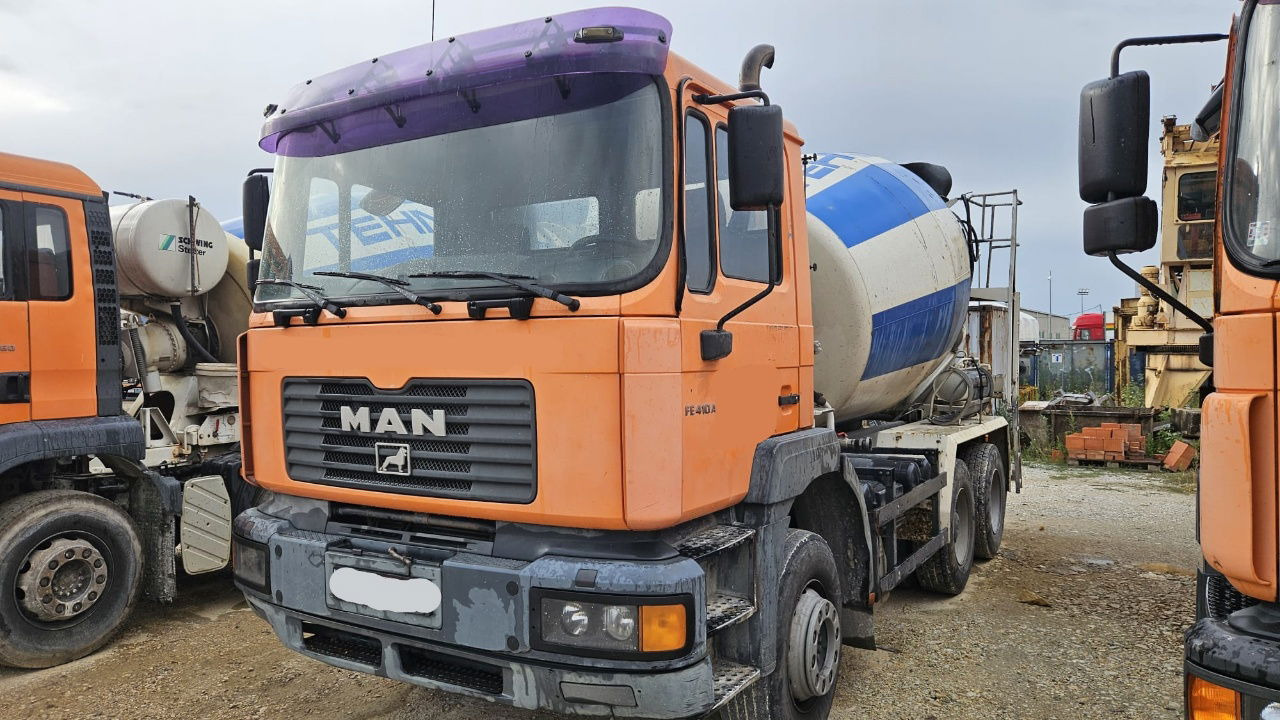 MAN FE 410A 6x4 mixer - 7m3 - euro 3 - Camión hormigonera: foto 1 MAN FE 410A 6x4 mixer - 7m3 - euro 3 - Camión hormigonera: foto 1