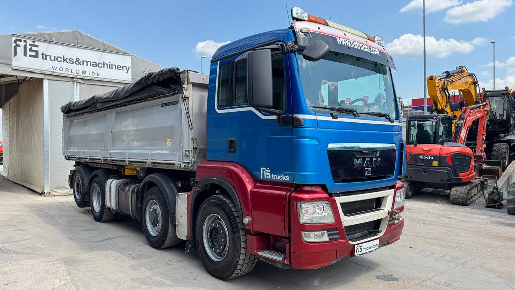 MAN TGS 35.480 8x4 HL-6 bordmatic tipper - euro 5 - Camión volquete: foto 5 MAN TGS 35.480 8x4 HL-6 bordmatic tipper - euro 5 - Camión volquete: foto 5