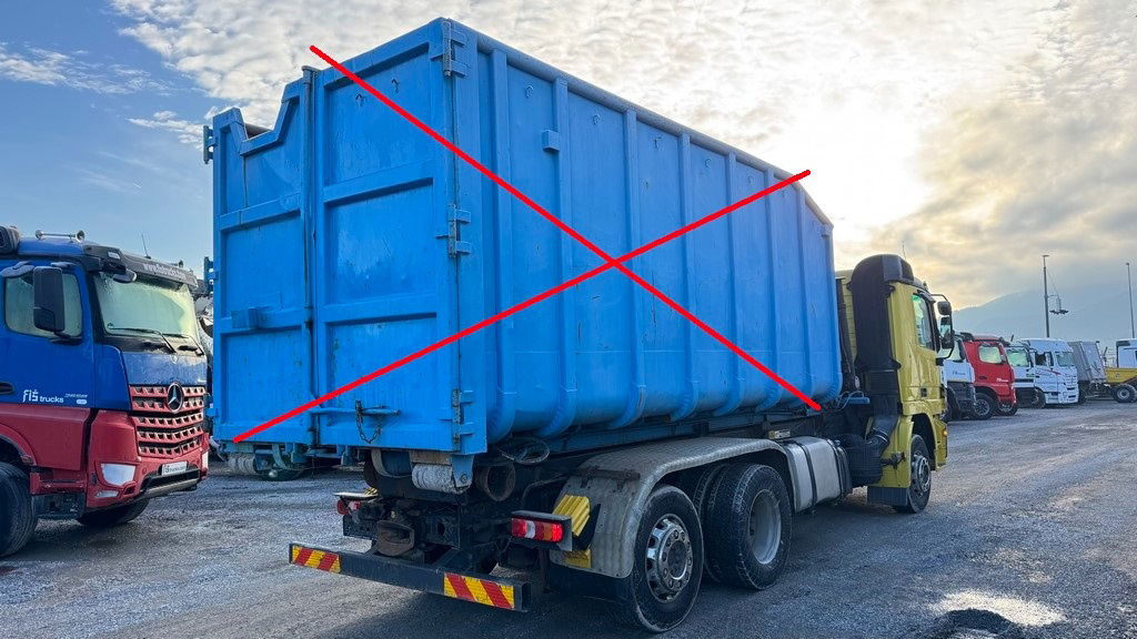Mercedes-Benz Actros 2546 6x2 abroll - retarder - front spring - Camión portacontenedore/ Intercambiable: foto 3 Mercedes-Benz Actros 2546 6x2 abroll - retarder - front spring - Camión portacontenedore/ Intercambiable: foto 3