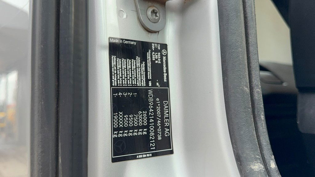 Camión volquete Mercedes-Benz Arocs 2643 6X4 meiller bordmatic tipper: foto 30 Camión volquete Mercedes-Benz Arocs 2643 6X4 meiller bordmatic tipper: foto 30