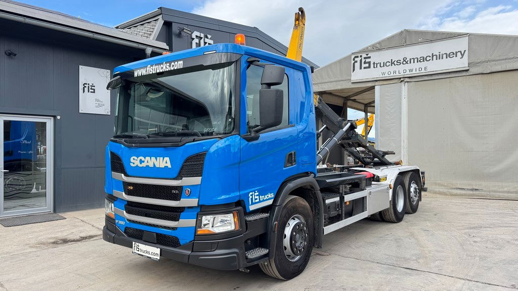 Camión portacontenedore/ Intercambiable Scania P 360 6x2 palfinger abroll tipper - steering axle: foto 8 Camión portacontenedore/ Intercambiable Scania P 360 6x2 palfinger abroll tipper - steering axle: foto 8