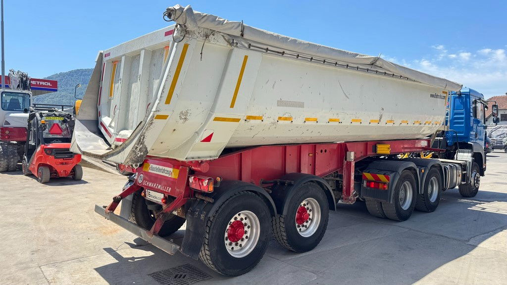 Schwarzmüller K202 2-Axle Tipper - Taurpaulin - Semirremolque volquete: foto 3 Schwarzmüller K202 2-Axle Tipper - Taurpaulin - Semirremolque volquete: foto 3