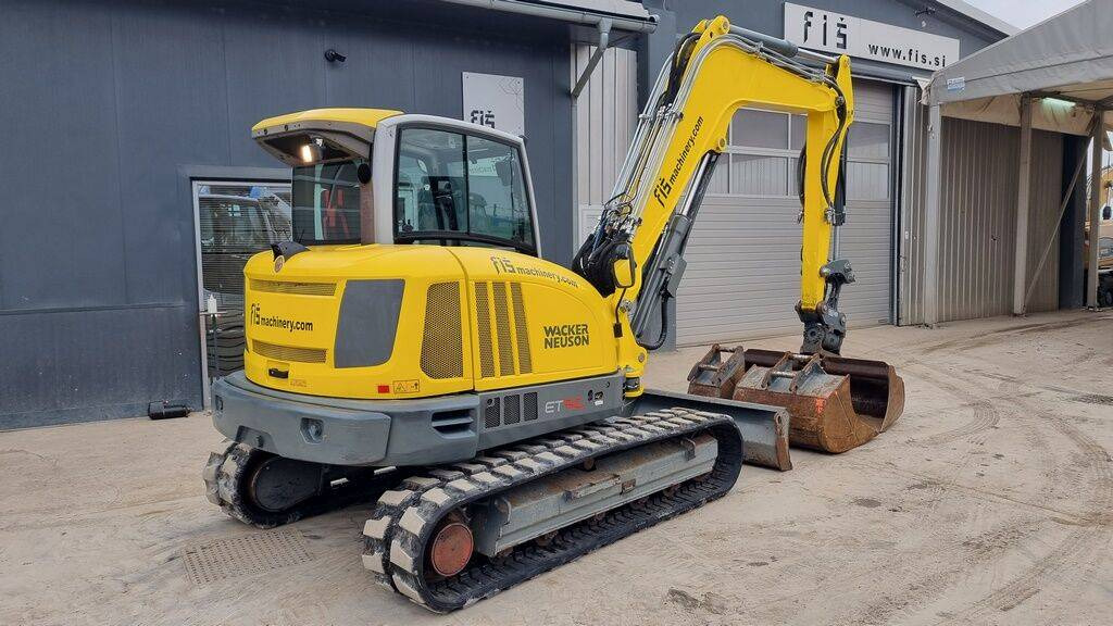 WACKER NEUSON ET90 - Powertilt - 3X Buckets - 2018 Year - Camera - Miniexcavadora: foto 5 WACKER NEUSON ET90 - Powertilt - 3X Buckets - 2018 Year - Camera - Miniexcavadora: foto 5