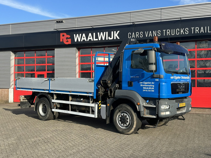 MAN TGM 18-290 4x4 Kraan met Open laadbak Nieuwe APK 20-8-2026 - Camión grúa: foto 3 MAN TGM 18-290 4x4 Kraan met Open laadbak Nieuwe APK 20-8-2026 - Camión grúa: foto 3