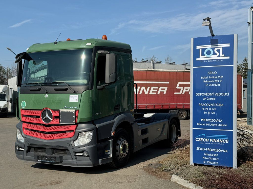 Mercedes-Benz 1843 Actros ADR FL, EX/II, EX/III, AT - Cabeza tractora: foto 1 Mercedes-Benz 1843 Actros ADR FL, EX/II, EX/III, AT - Cabeza tractora: foto 1