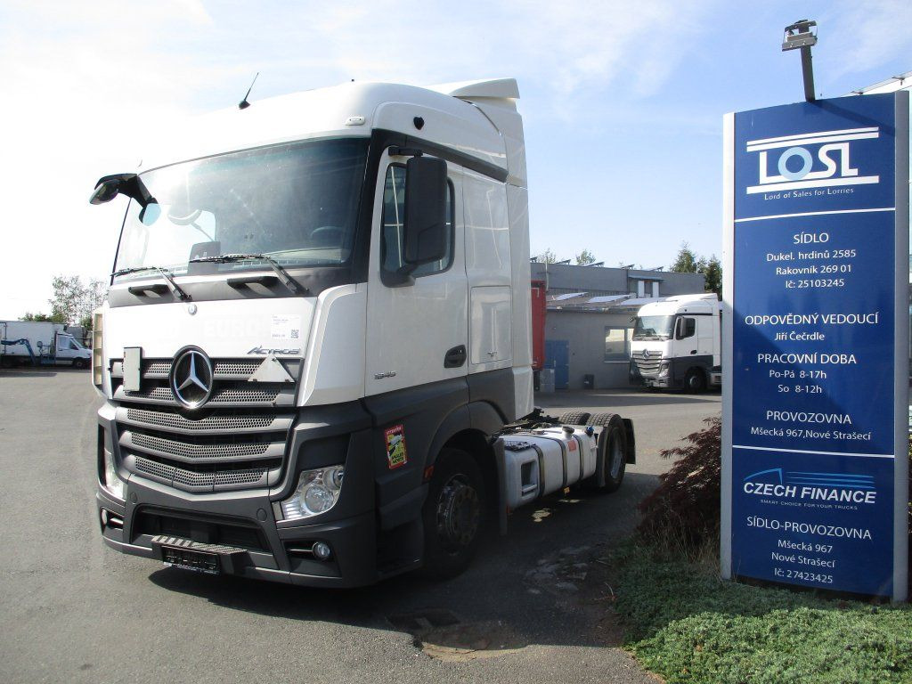 Mercedes-Benz 1845 Actros EURO 6 MEGA/lowdeck - Cabeza tractora: foto 1 Mercedes-Benz 1845 Actros EURO 6 MEGA/lowdeck - Cabeza tractora: foto 1