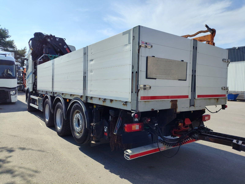 Volvo FH 500 | 8X4 | HIAB 408 E-6 | JIB 70X-4 | TULOSSA - Camión caja abierta, Camión grúa: foto 2 Volvo FH 500 | 8X4 | HIAB 408 E-6 | JIB 70X-4 | TULOSSA - Camión caja abierta, Camión grúa: foto 2