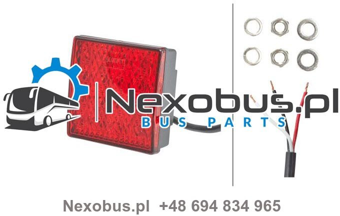 Lampa tył stop pozycja LED Vanhool T915 T916 T917 - Luz trasera para Autobús: foto 1 Lampa tył stop pozycja LED Vanhool T915 T916 T917 - Luz trasera para Autobús: foto 1