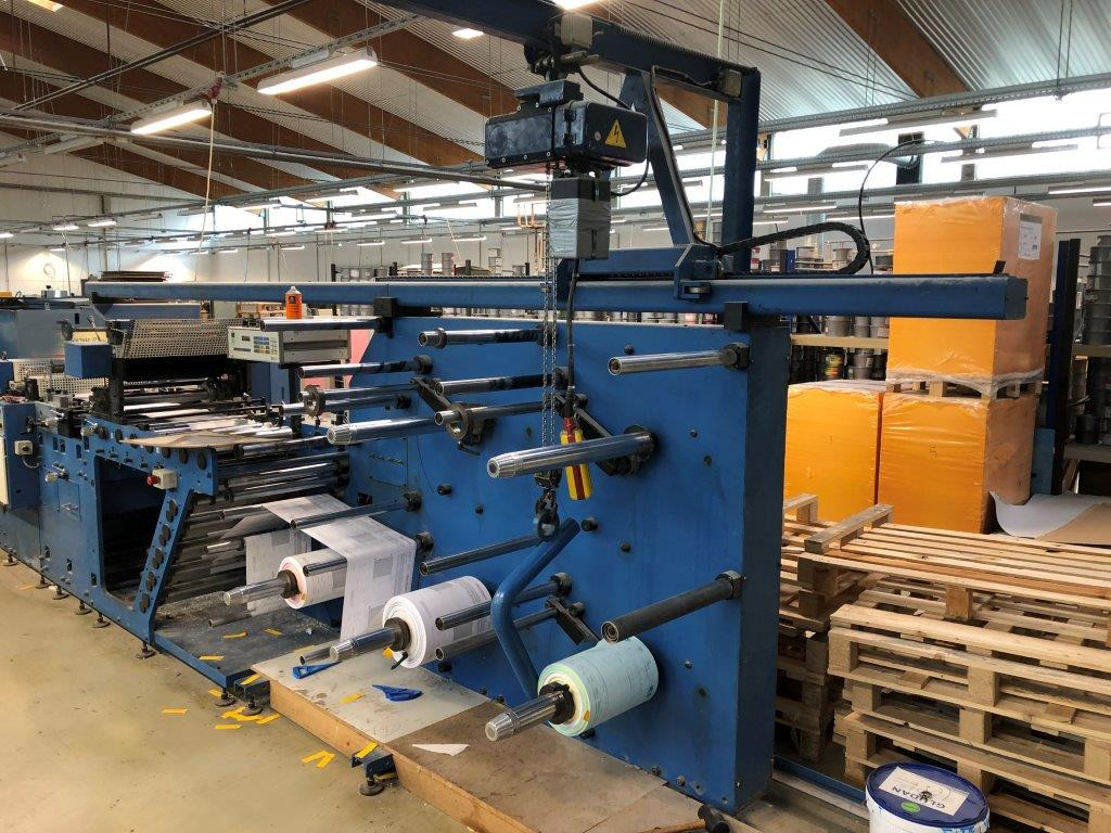 5-fold roller collator Rotatek RC-3 - Máquina offset: foto 1 5-fold roller collator Rotatek RC-3 - Máquina offset: foto 1