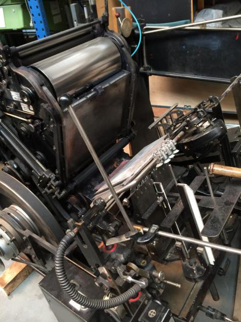 Heidelberg GT A3 automatic platen printer - Máquina de impresión: foto 5 Heidelberg GT A3 automatic platen printer - Máquina de impresión: foto 5