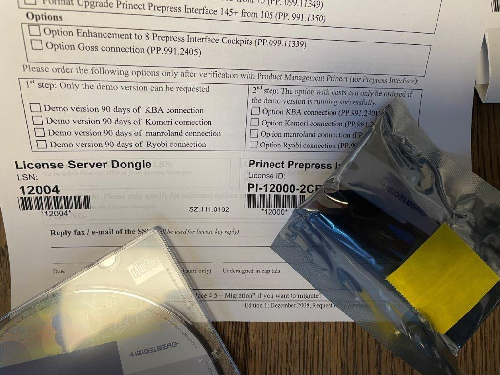 Heidelberg PPI Prinect Prepress Interface 2up Version 4.5 - Máquina de impresión: foto 3 Heidelberg PPI Prinect Prepress Interface 2up Version 4.5 - Máquina de impresión: foto 3