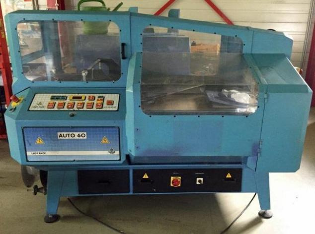 Pactur Ladypack Auto 60 fully automatic angle shrink machine - Máquina de embalaje: foto 1 Pactur Ladypack Auto 60 fully automatic angle shrink machine - Máquina de embalaje: foto 1