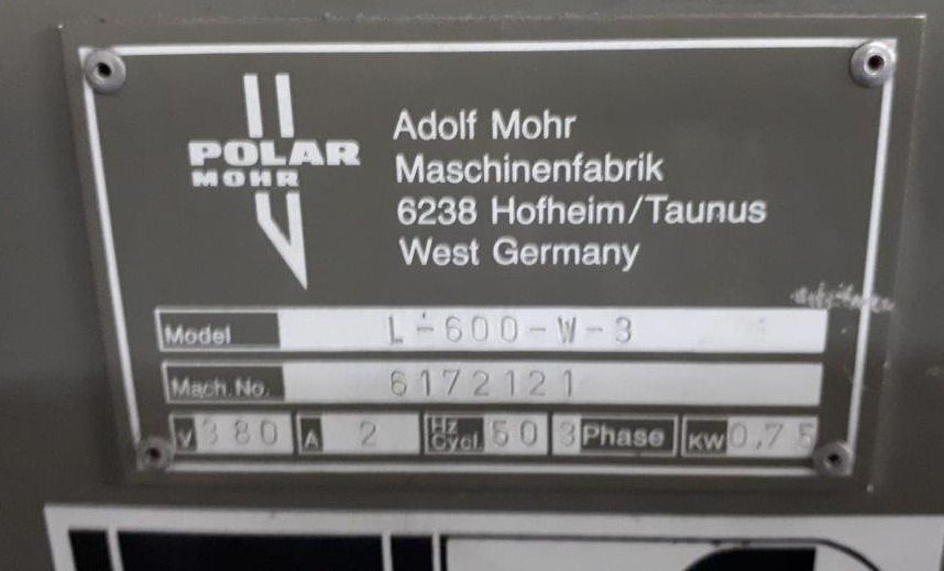Polar Mohr L 600-W-3 stacking lift with tub - Equipo de almacén: foto 2 Polar Mohr L 600-W-3 stacking lift with tub - Equipo de almacén: foto 2