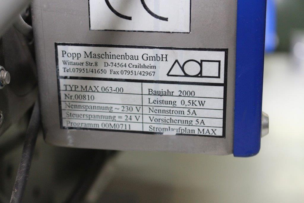 Máquina de impresión Popp ZTM 078 Gripper transport collating machine: foto 7