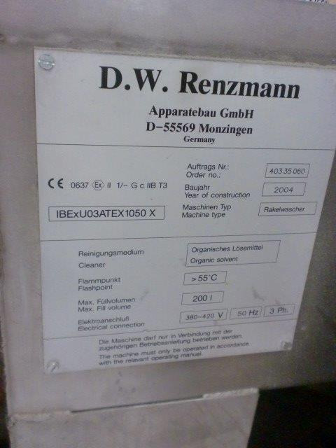 Renzmann Rakelwascher für Heidelberg Anicolor oder Metronic KBA Genius 52 - Recambio para Máquina de impresión: foto 3 Renzmann Rakelwascher für Heidelberg Anicolor oder Metronic KBA Genius 52 - Recambio para Máquina de impresión: foto 3