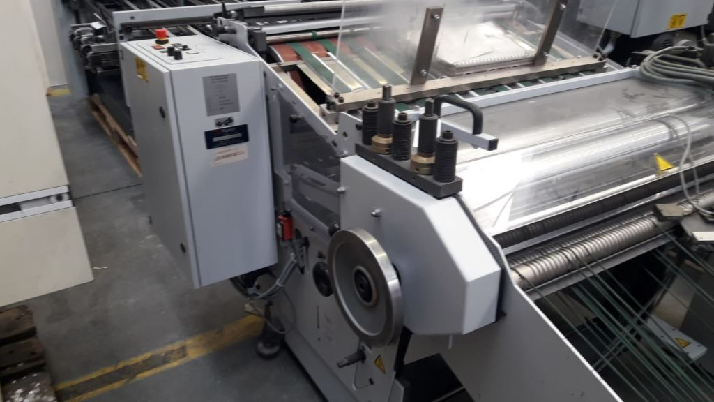 Vertical stack delivery with compression station Heidelberg Stahlfolder VSA 86 H - Plegadora de papel: foto 1 Vertical stack delivery with compression station Heidelberg Stahlfolder VSA 86 H - Plegadora de papel: foto 1