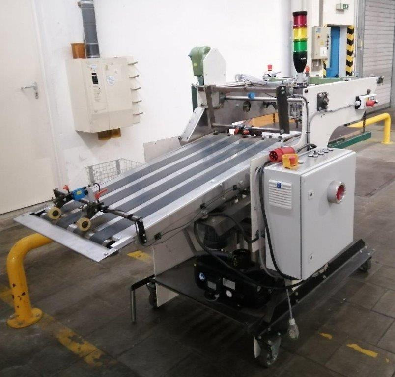 Werner Achilles Sondermaschinenbau - automatic mobile feeder for paper / cardboard - small size up to 50x60 cm - Plegadora de papel: foto 1 Werner Achilles Sondermaschinenbau - automatic mobile feeder for paper / cardboard - small size up to 50x60 cm - Plegadora de papel: foto 1
