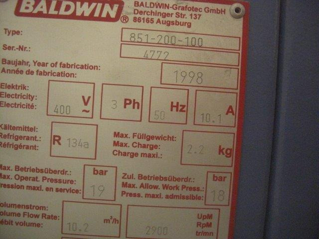 Used Baldwin Dampening cooler from Five Colour Offsetpress KBA Rapida RA 104-5 - Máquina de impresión: foto 4 Used Baldwin Dampening cooler from Five Colour Offsetpress KBA Rapida RA 104-5 - Máquina de impresión: foto 4