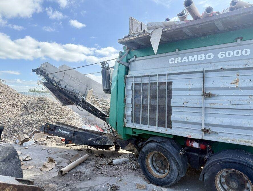 Trituradora de madera Komptech Crambo 6000: foto 5