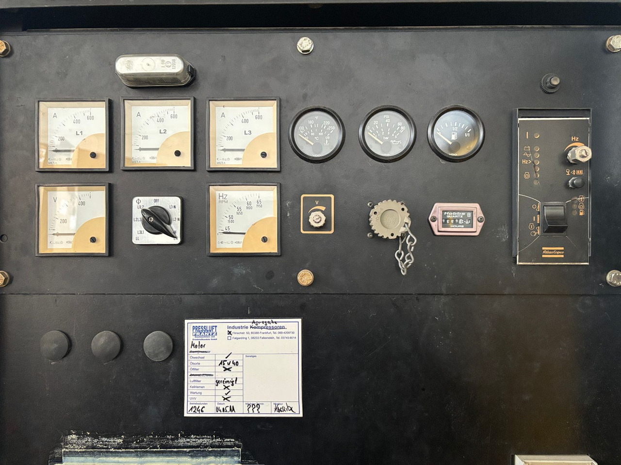 Atlas Copco QAS 278 Stromaggregat - Generador industriale: foto 4 Atlas Copco QAS 278 Stromaggregat - Generador industriale: foto 4