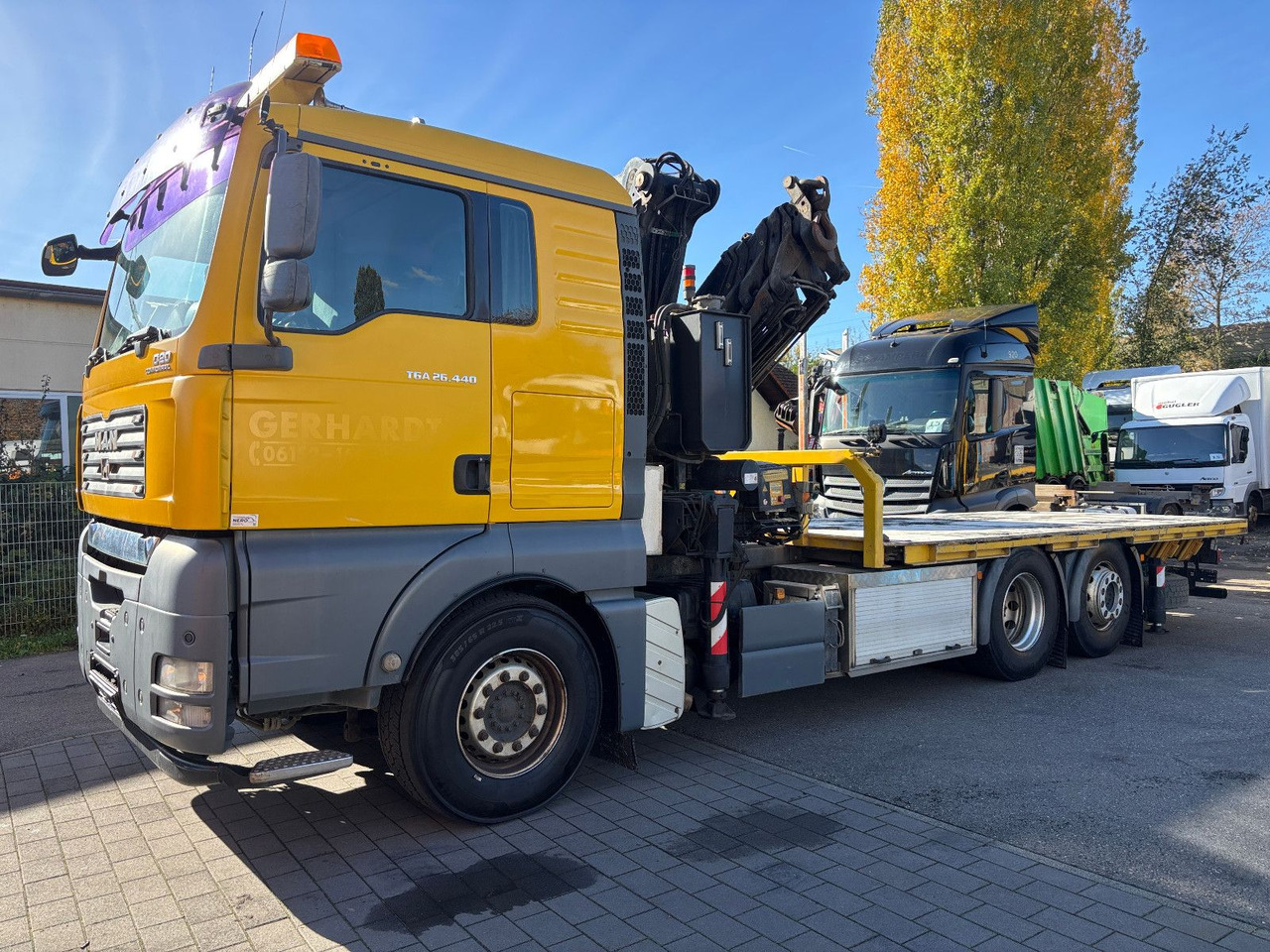 MAN TGA 26.440 FASSI F450AXP Containerauf./Lenkachse - Camión grúa: foto 3 MAN TGA 26.440 FASSI F450AXP Containerauf./Lenkachse - Camión grúa: foto 3