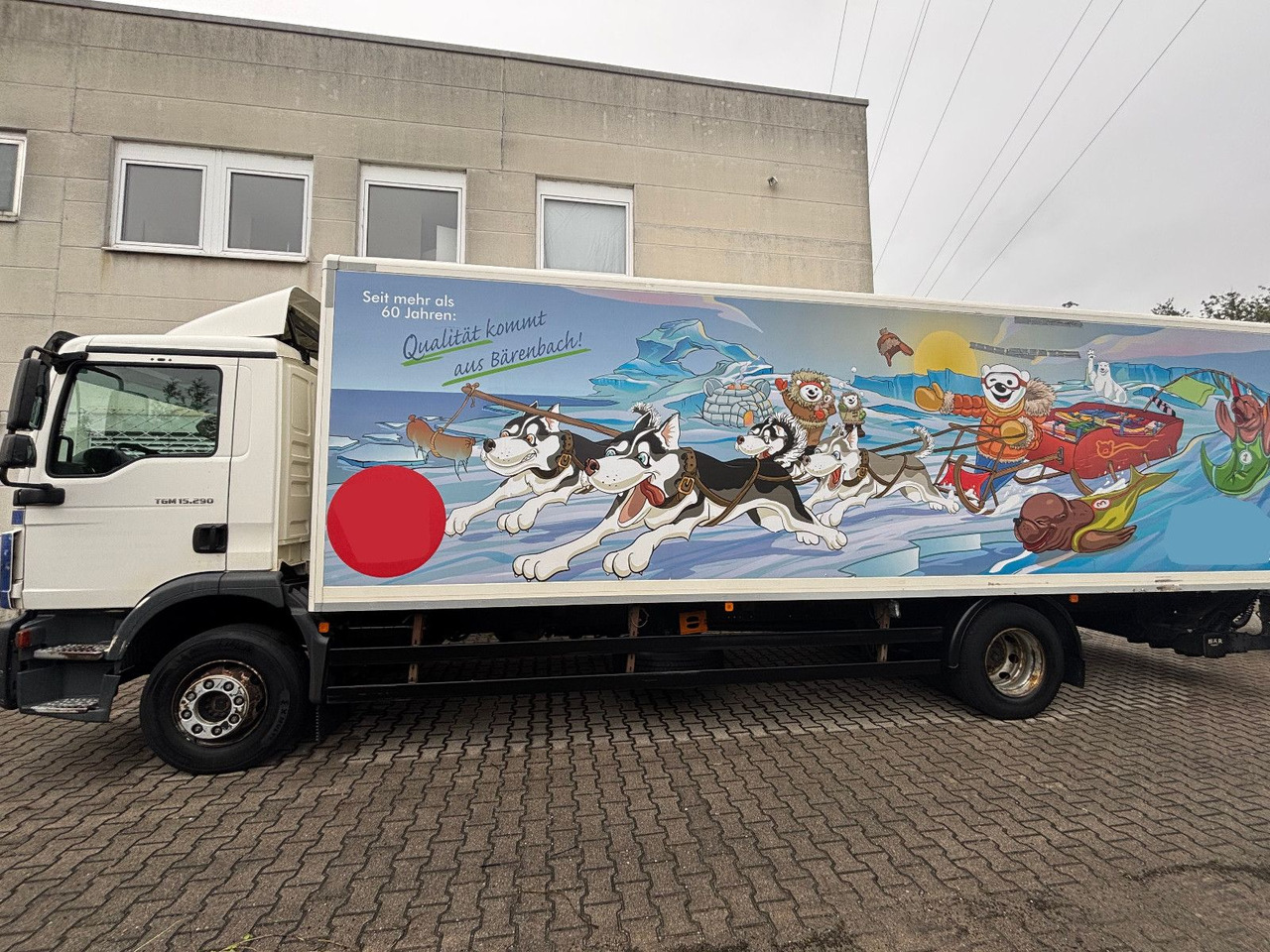 MAN TGM 15.290 kein 12.250 - Camión caja cerrada: foto 1 MAN TGM 15.290 kein 12.250 - Camión caja cerrada: foto 1