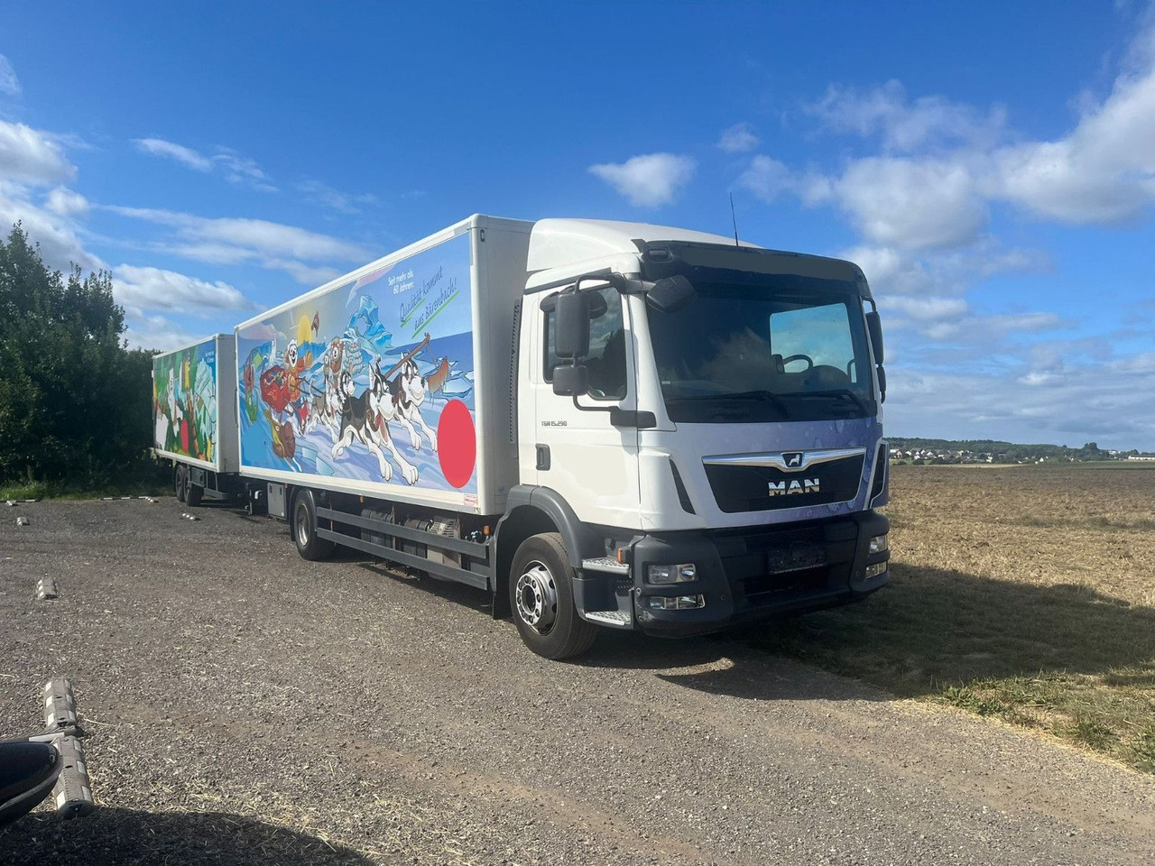 MAN TGM 15.290 kein 12.250 - Camión caja cerrada: foto 5 MAN TGM 15.290 kein 12.250 - Camión caja cerrada: foto 5