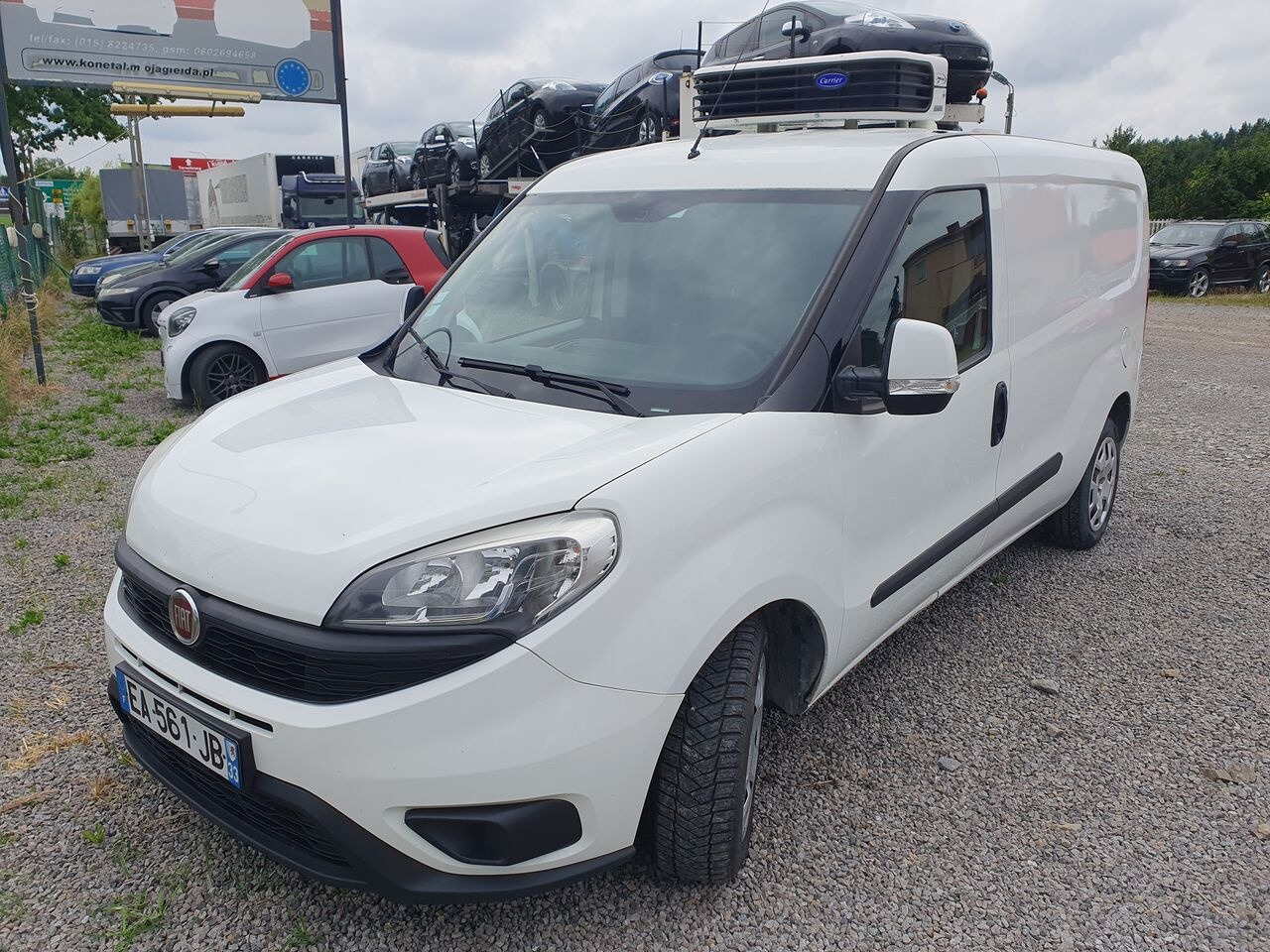 FIAT DOBLO 1.6 LONG CHLODNIA carrier +230v KLIMA EURO6 - Furgoneta frigorifica: foto 2 FIAT DOBLO 1.6 LONG CHLODNIA carrier +230v KLIMA EURO6 - Furgoneta frigorifica: foto 2