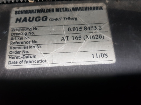Deutz Agrotron M620, M600, M610, M640, Ttv610, L710 Fuel Cooler 0.015.8483.2 - Sistema de refrigeración para Tractor: foto 3 Deutz Agrotron M620, M600, M610, M640, Ttv610, L710 Fuel Cooler 0.015.8483.2 - Sistema de refrigeración para Tractor: foto 3