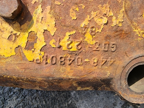 Jcb 3cx, 4cx, Front Axle Housing Beam 448/04801p, 448/04801, 44805001 - Eje delantero: foto 2 Jcb 3cx, 4cx, Front Axle Housing Beam 448/04801p, 448/04801, 44805001 - Eje delantero: foto 2