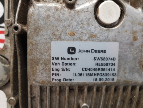 John Deere 6115m Engine Control Ecu Re551416, Re558734, Cd4045 - Unidad de control: foto 4 John Deere 6115m Engine Control Ecu Re551416, Re558734, Cd4045 - Unidad de control: foto 4