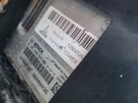 Manitou Mlt 630-115 Engine Control Ecu 04468481, 06000035, 0281020626, C5vi85e - Unidad de control: foto 2 Manitou Mlt 630-115 Engine Control Ecu 04468481, 06000035, 0281020626, C5vi85e - Unidad de control: foto 2