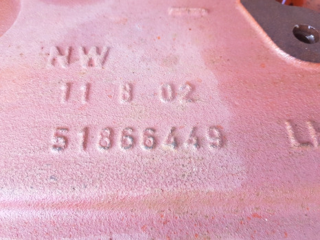 Caja de cambios New Holland Tm115, Tm125, Case Mxm Transmission Housing 5186644: foto 7