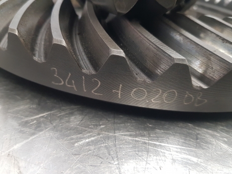 Eje posterior New Holland Ts115a, Tsa, T6, T6000, Maxxum, Rear Axle Bevel Gear 9x47 5196680: foto 10