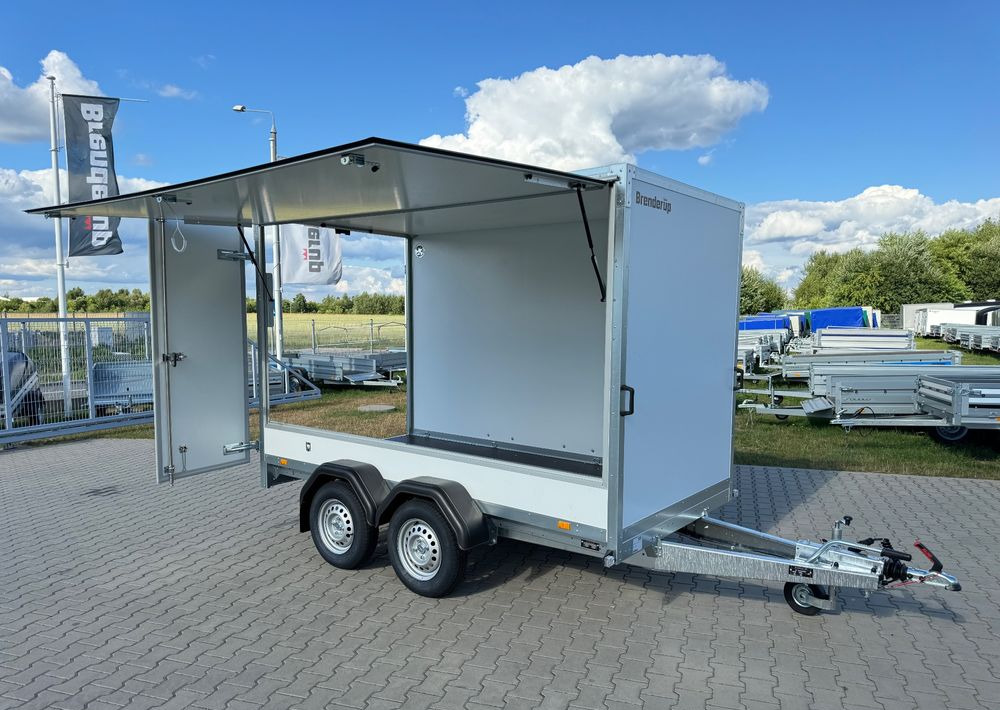 Brenderup Cargo CD300TB 300x155x185 cm 2000 kg drzwi + klapa - Remolque caja cerrada: foto 1 Brenderup Cargo CD300TB 300x155x185 cm 2000 kg drzwi + klapa - Remolque caja cerrada: foto 1