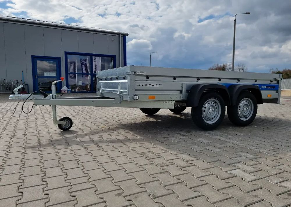 FARO Faro Przyczepa Solidus 300x150x35 cm, 2 osie - Remolque plataforma/ Caja abierta: foto 4 FARO Faro Przyczepa Solidus 300x150x35 cm, 2 osie - Remolque plataforma/ Caja abierta: foto 4