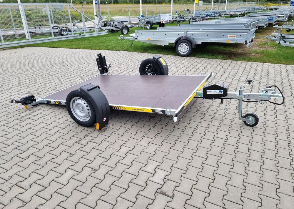 LORRIES PT75-2617 - 255 x 170 cm / 750 kg opuszczana platforma pod quady Can-Am, CF-Moto, Polaris, Spyder - Remolque para moto: foto 1 LORRIES PT75-2617 - 255 x 170 cm / 750 kg opuszczana platforma pod quady Can-Am, CF-Moto, Polaris, Spyder - Remolque para moto: foto 1