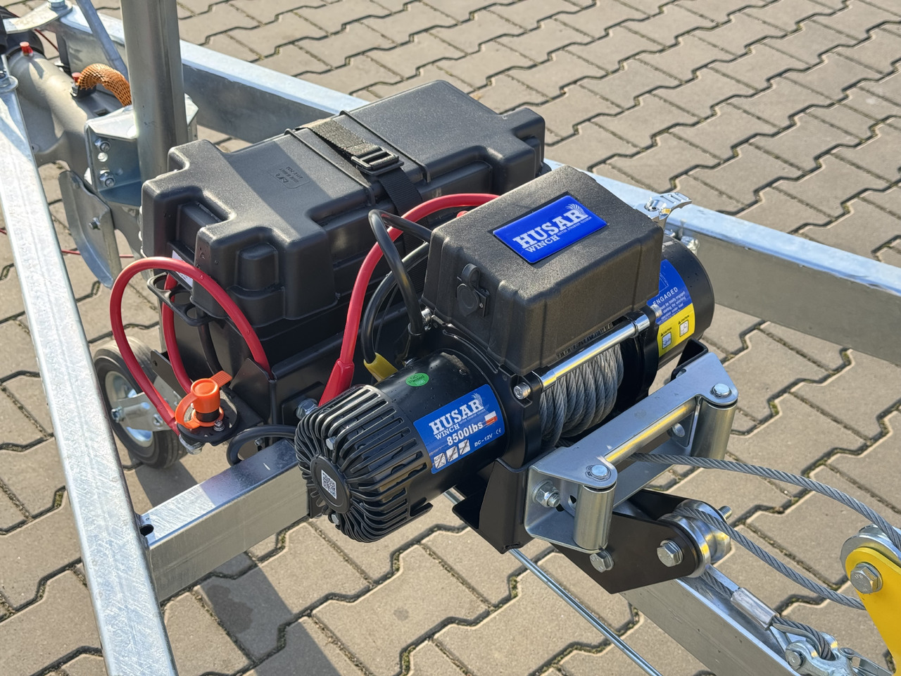 LORRIES TPB35-4925 + wciągarka elektryczna | 3500kg - Remolque portabobinas: foto 2 LORRIES TPB35-4925 + wciągarka elektryczna | 3500kg - Remolque portabobinas: foto 2