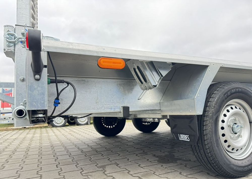 Remolque porta maquinaria nuevo LORRIES TPM35-4017 402x175 cm DMC 3500kg przyczepa 3 osiowa pod koparkę budowlanka: foto 8