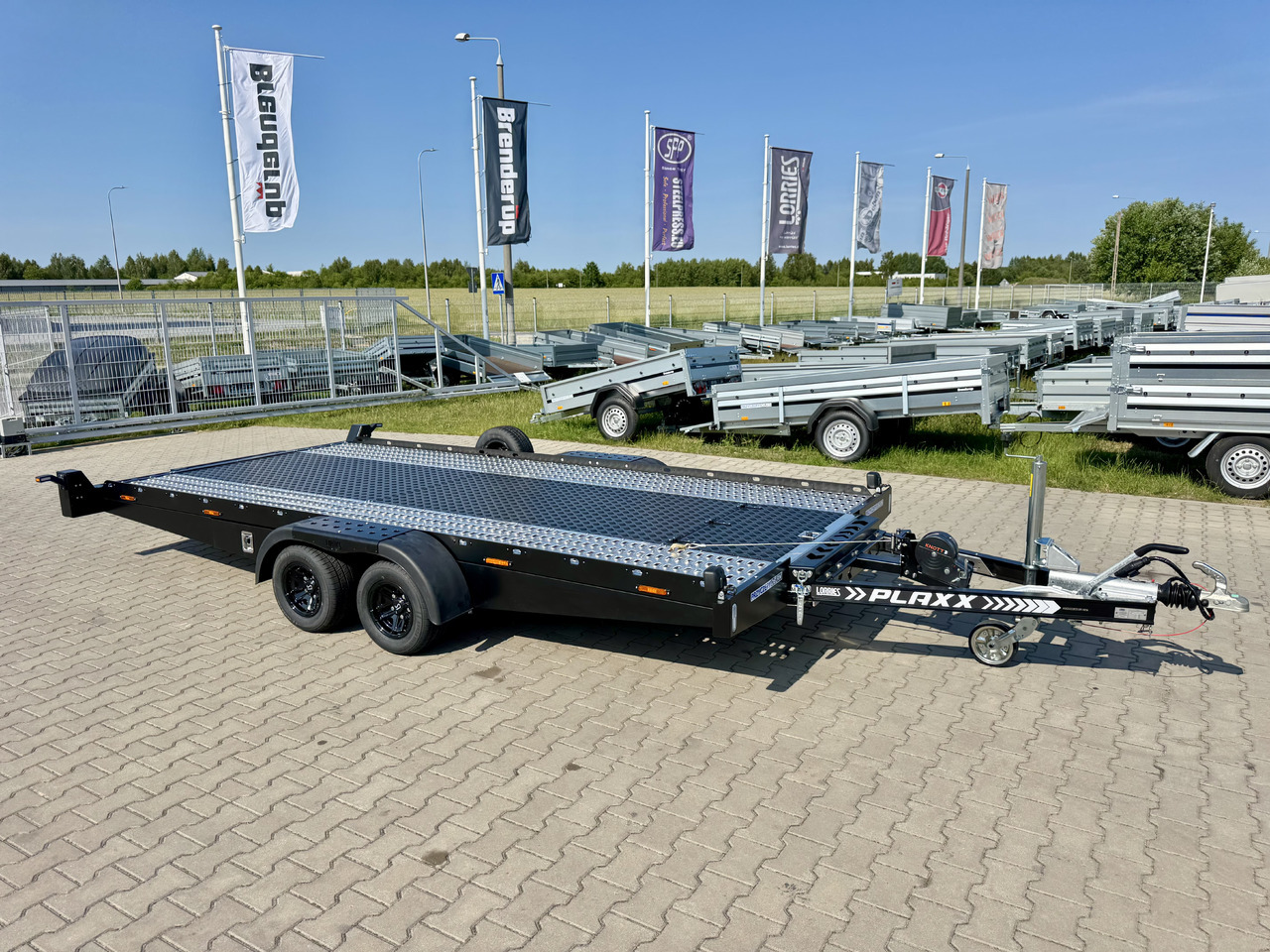 Lorries PLAXX27-4520 – laweta aluminiowa 2,7T - Remolque portavehículos: foto 1 Lorries PLAXX27-4520 – laweta aluminiowa 2,7T - Remolque portavehículos: foto 1