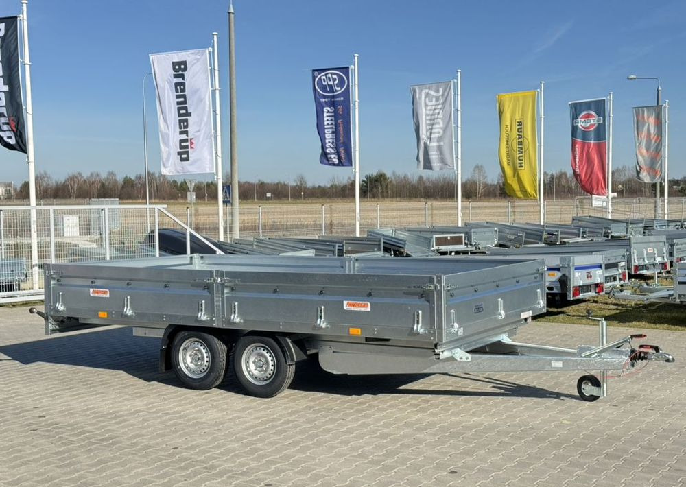 NEPTUN GN242 Nordica N20-420 2 kps / 420 x 215 cm - Remolque plataforma/ Caja abierta: foto 1 NEPTUN GN242 Nordica N20-420 2 kps / 420 x 215 cm - Remolque plataforma/ Caja abierta: foto 1