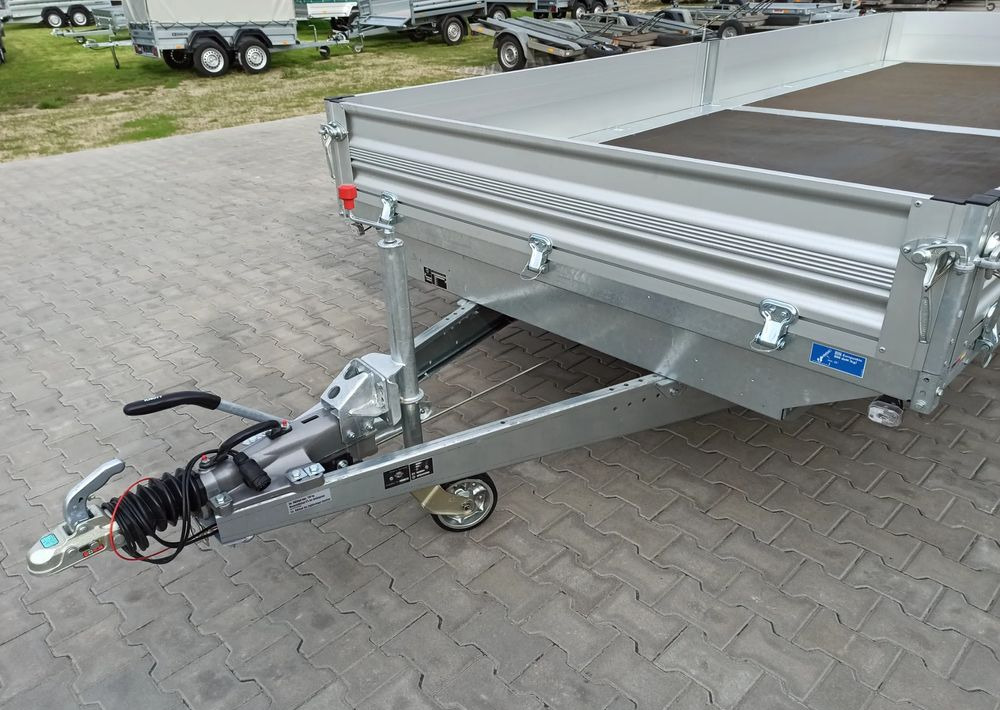 Remolque plataforma/ Caja abierta nuevo STEMA Stema Przyczepa 510x213 cm ALU 3,5T hamowana: foto 16
