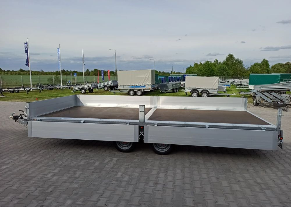 Remolque plataforma/ Caja abierta nuevo STEMA Stema Przyczepa 510x213 cm ALU 3,5T hamowana: foto 12