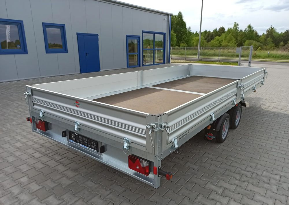 Remolque plataforma/ Caja abierta nuevo STEMA Stema Przyczepa 510x213 cm ALU 3,5T hamowana: foto 7