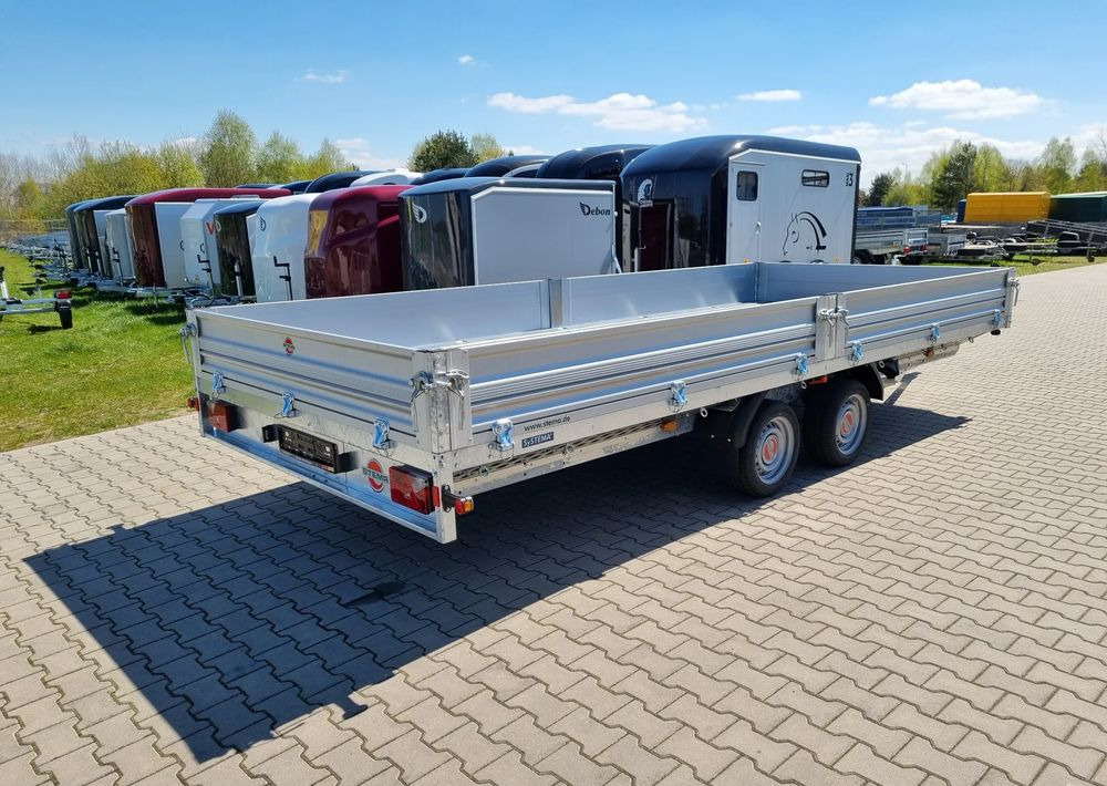 Stema Przyczepa 510x213 cm ALU 3,5T hamowana - Remolque plataforma/ Caja abierta: foto 3 Stema Przyczepa 510x213 cm ALU 3,5T hamowana - Remolque plataforma/ Caja abierta: foto 3