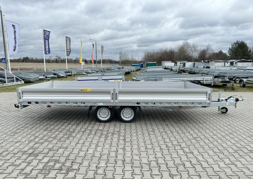 Wiola Multitrailer 3.5S | 500 x 210 cm | najazdy aluminiowe | burty aluminiowe - Remolque plataforma/ Caja abierta: foto 4 Wiola Multitrailer 3.5S | 500 x 210 cm | najazdy aluminiowe | burty aluminiowe - Remolque plataforma/ Caja abierta: foto 4